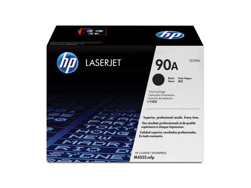 Cartutx tòner original CE390A HP 90A negre