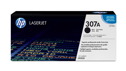Cartucho de tóner original LaserJet HP 307A negro