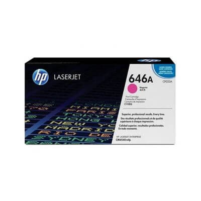 HP tóner original LaserJet 646A magenta OPS