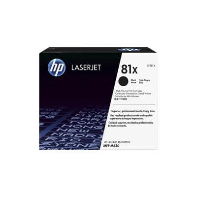 HP tòner làser negre Enterprise MFP m630 OPS