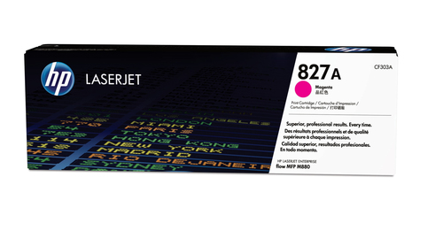 Cartutx tòner original LaserJet HP 827A magenta