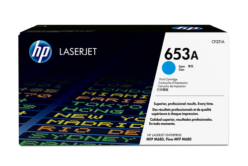 HP tóner cian LJ Enterprise MFP m680