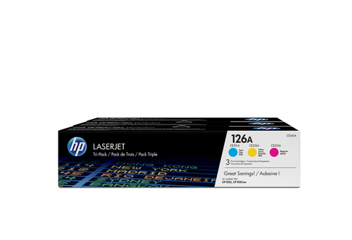 Pack estalvi CF341A 3 tòners HP 126A color