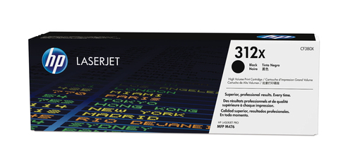 Cartutx tòner original LaserJet HP 312X negre