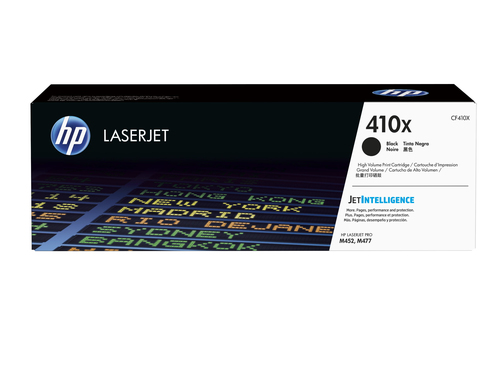 Cartucho de tóner original LaserJet HP 410X negro