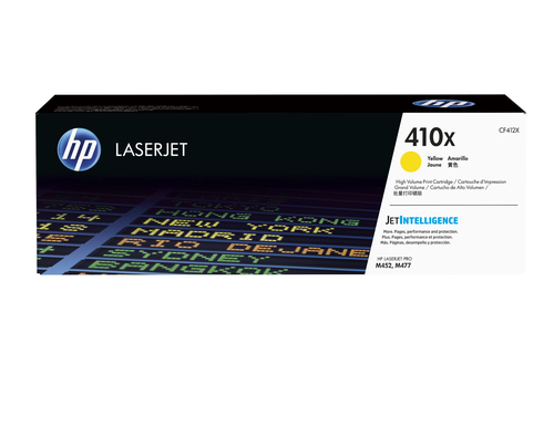 Cartucho tóner original LaserJet HP 410X amarillo
