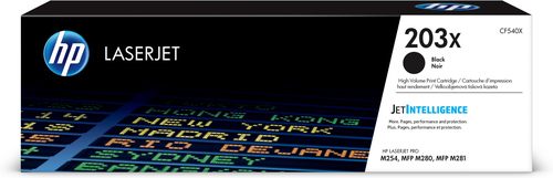 Cartutx de tòner original LaserJet HP 203X negre