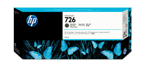 HP cartutx  DesignJet T1200/1300 negre mate  HP726