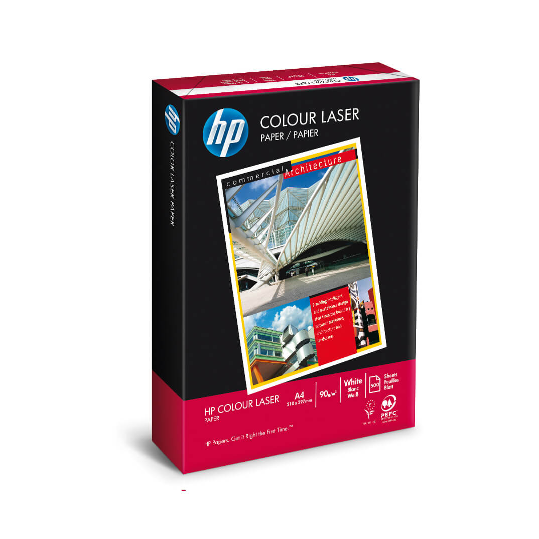 Caja papel HP color láser A4 100g 2500 hojas