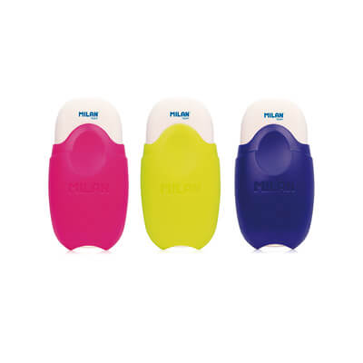 Goma Milan amb funda protectora School assortiment