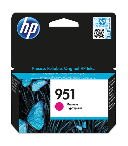 Cartucho de tinta original HP 951 magenta