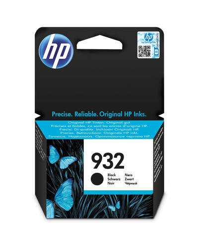 Cartucho de tinta original HP 932 negro