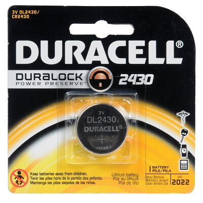 Pila Duracell CR2430