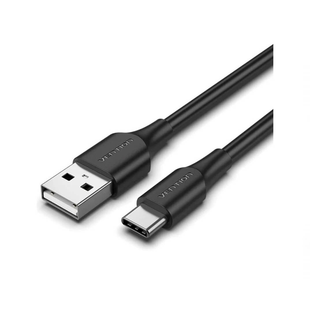 Cable USB 2.0 Tipo-C a USB 50cm Negre Vention