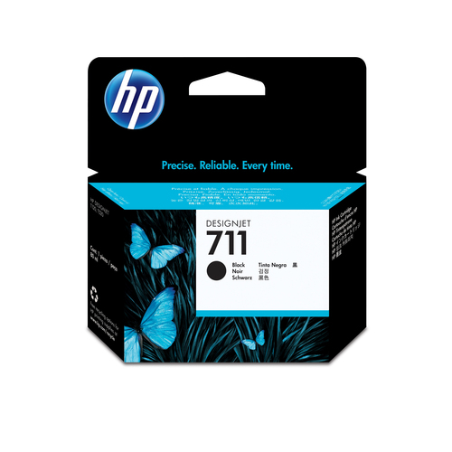 HP cart. d’injecció de tinta negra 711 80ml