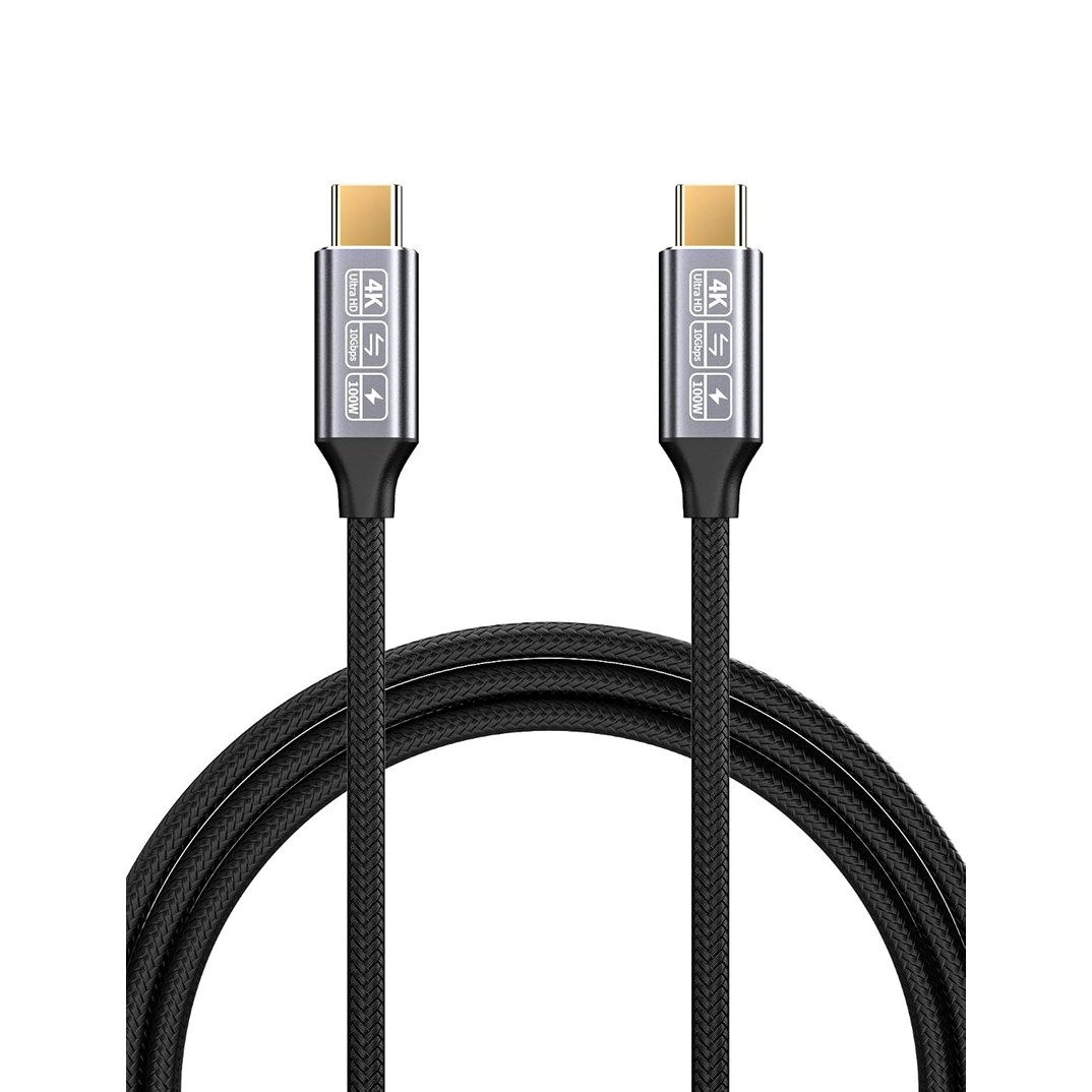Cable USB-C a USB-C 3.1 Data Transfer 3m