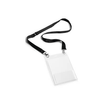 Identificador A6 con cinta textil duo 105 x 148mm