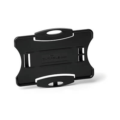 Identificador seguretat ECO 1 targeta negre (10u)