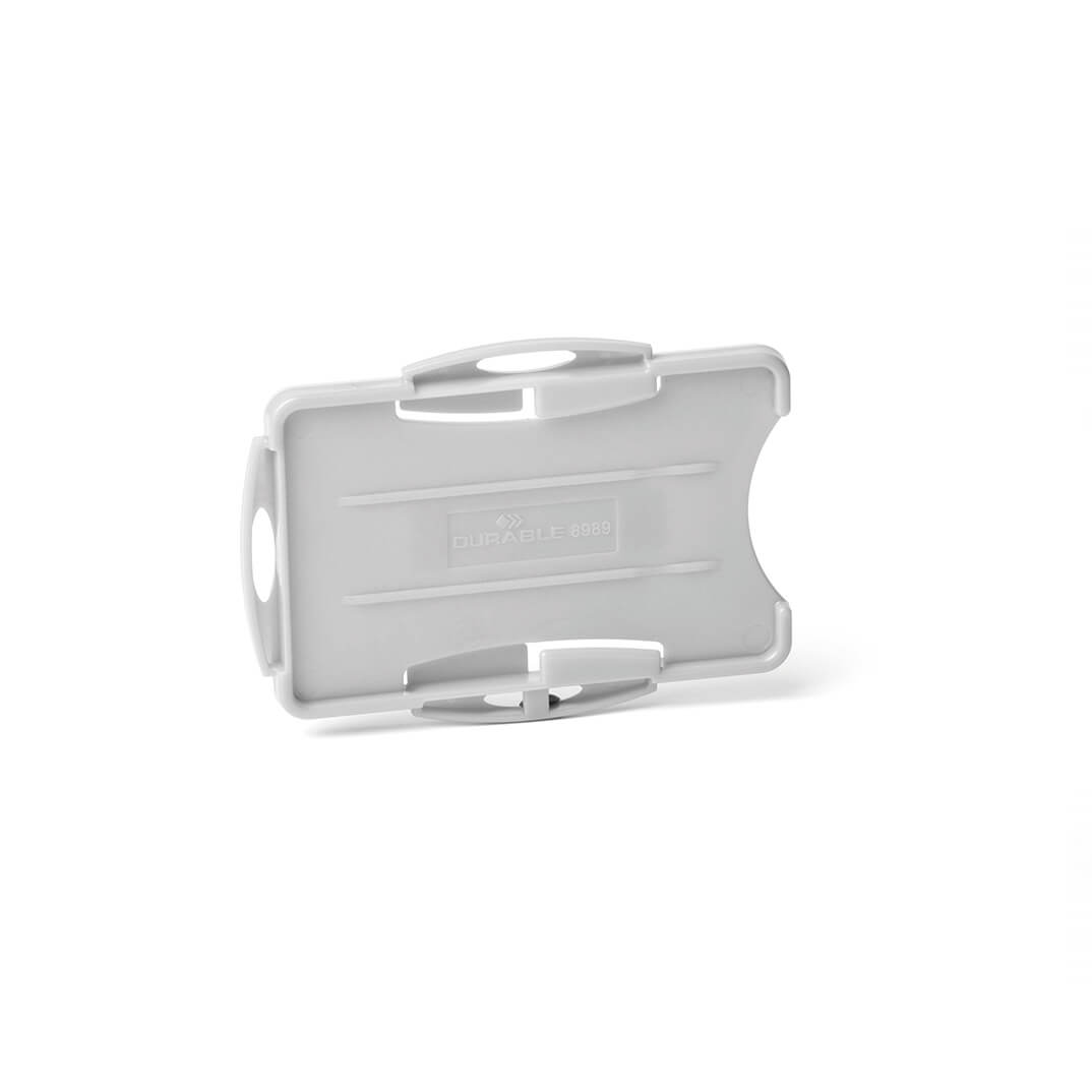 Identificador seguridad ECO 2 tarjetas gris (10u)