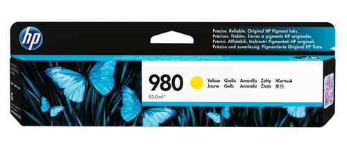 Cartutx de tinta original HP 980 groc