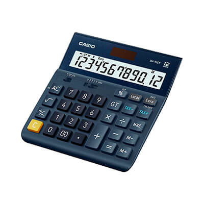 Calcularora Casio DH-12ET 12 dígits
