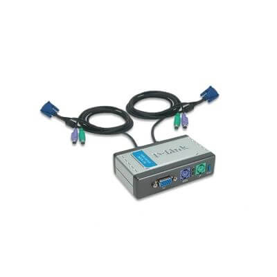 D-Link DKVM-2K - Switch KVM - PS/2 - 2 p
