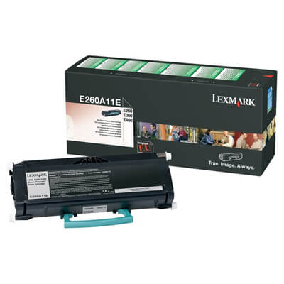 Lexmark tóner láser negro e260/360/460 3500 pag