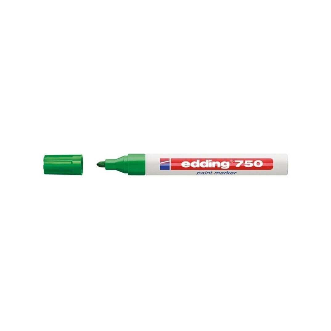 Rotulador edding 750 verde