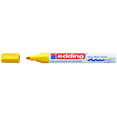 Rotulador edding 750 amarillo