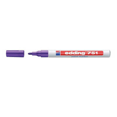 Retolador edding 751 violeta