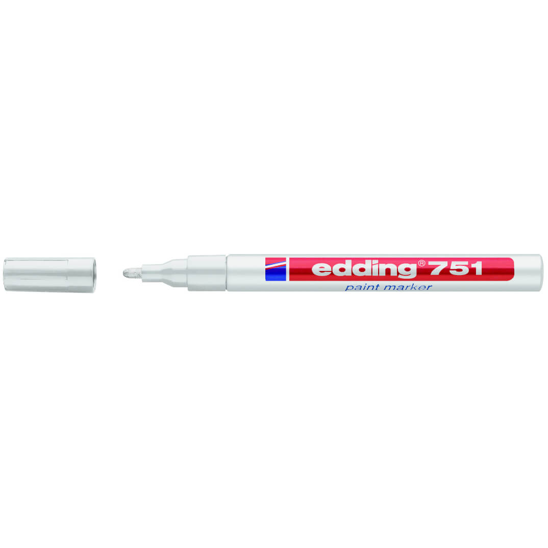 Rotulador edding 751 blanco