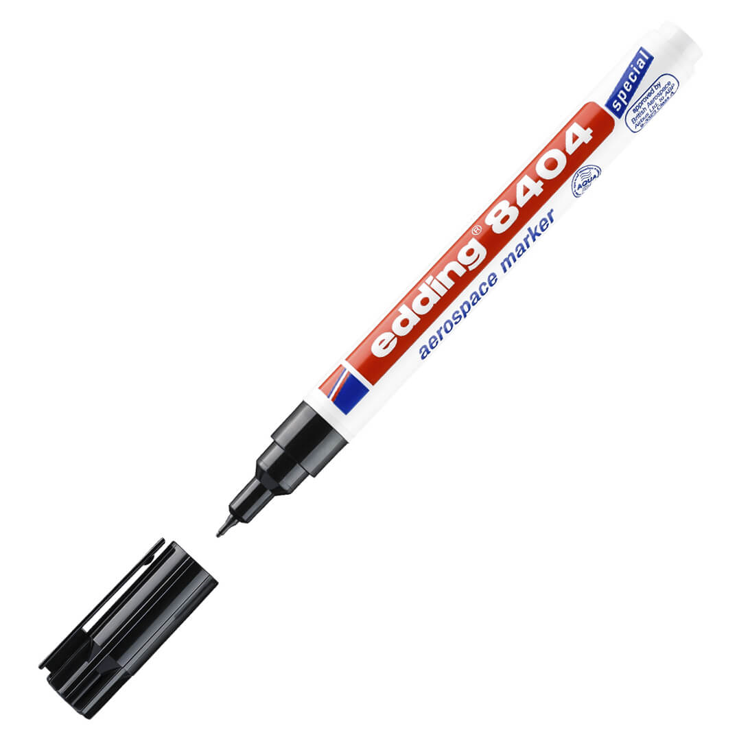 Retulador edding 8404 aeroespace negre