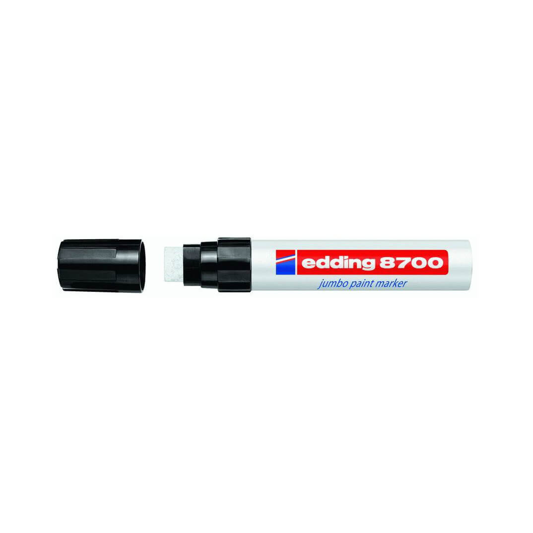 Rotulador edding 8700 jumbo paint marker blanco