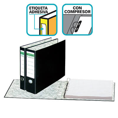 Carpeta tapas para listados 11x25