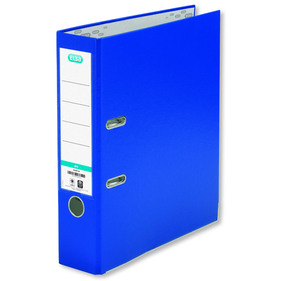 Archivador Elba rado top A4 ancho color azul
