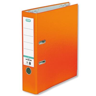 Archivador Elba rado top A4 ancho color naranja