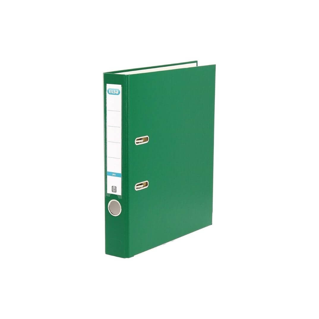 Arxivador Elba rado top A4 estret color verd