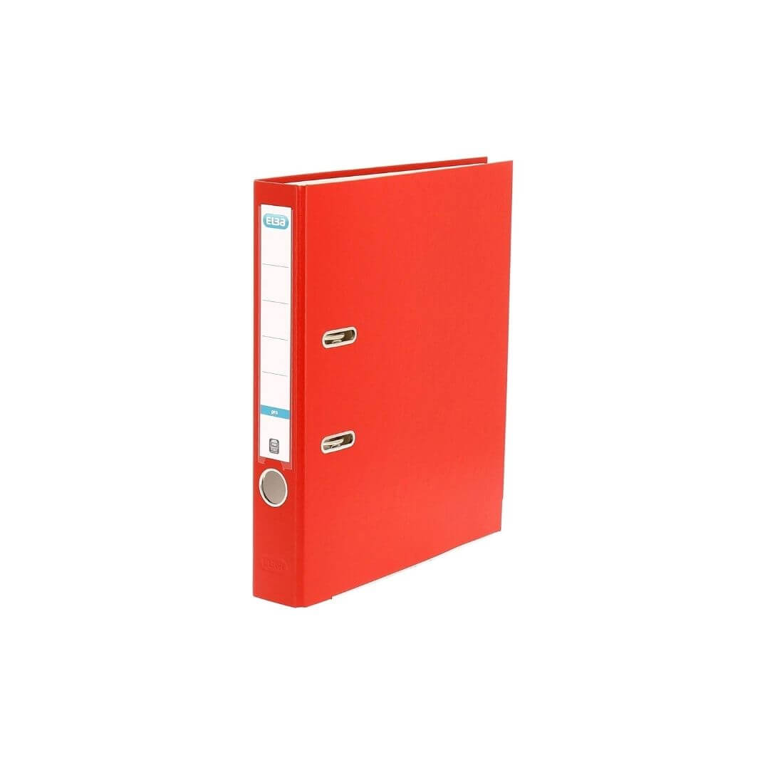 Arxivador Elba rado top A4 estret color vermell