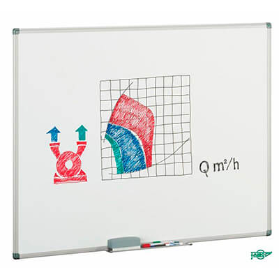 Pissarra Faibo blanca laminada 45x60