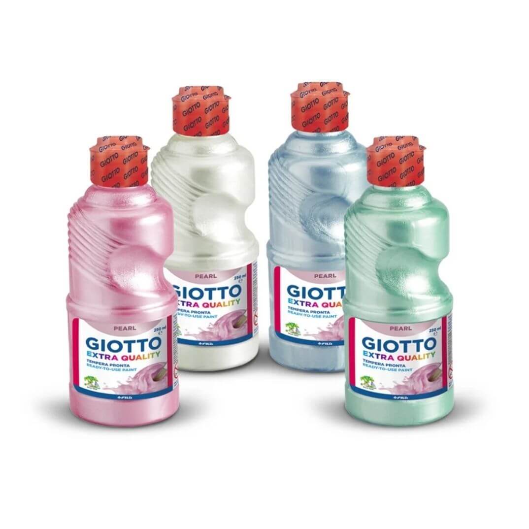 Témpera Pearl Verd 250ml Giotto