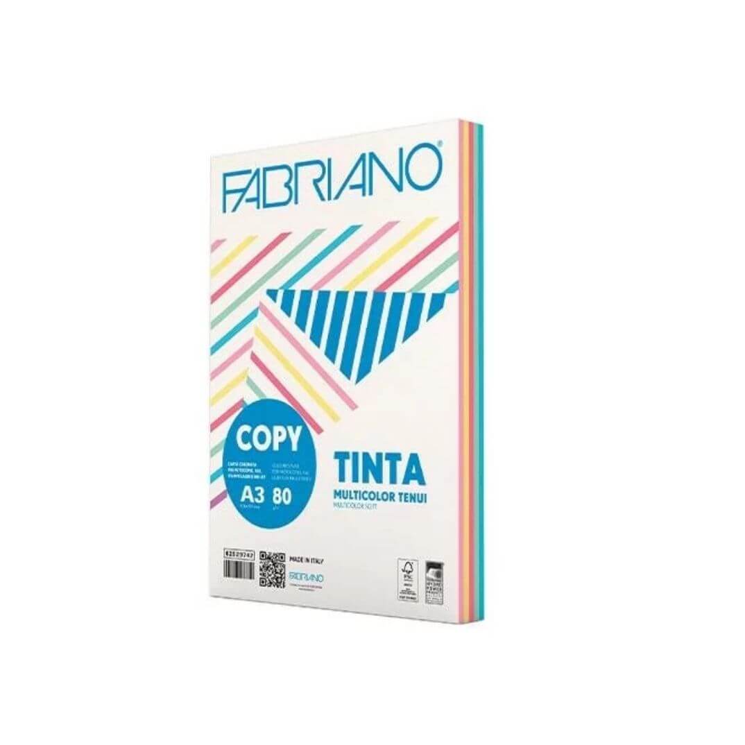 Fabriano assortit colors pastel A3 250h