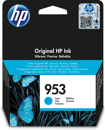 Cartutx de tinta original HP 953A cian