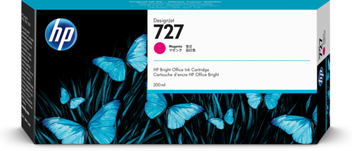 Cartucho de tinta original HP 727 magenta