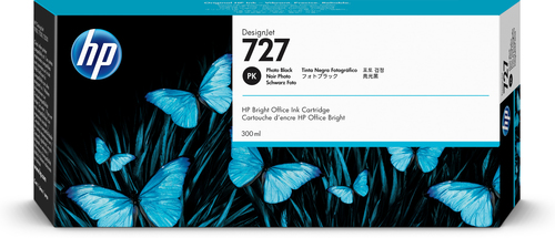 Cartutx de tinta original HP 727 negre