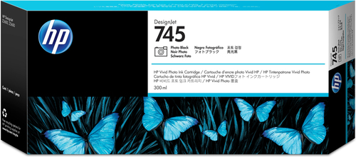 HP cartutx negre foto nº745  DesignJet 300 ml