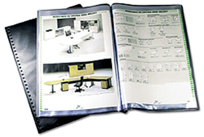 Carpeta 1/4 20 fundas flexibles