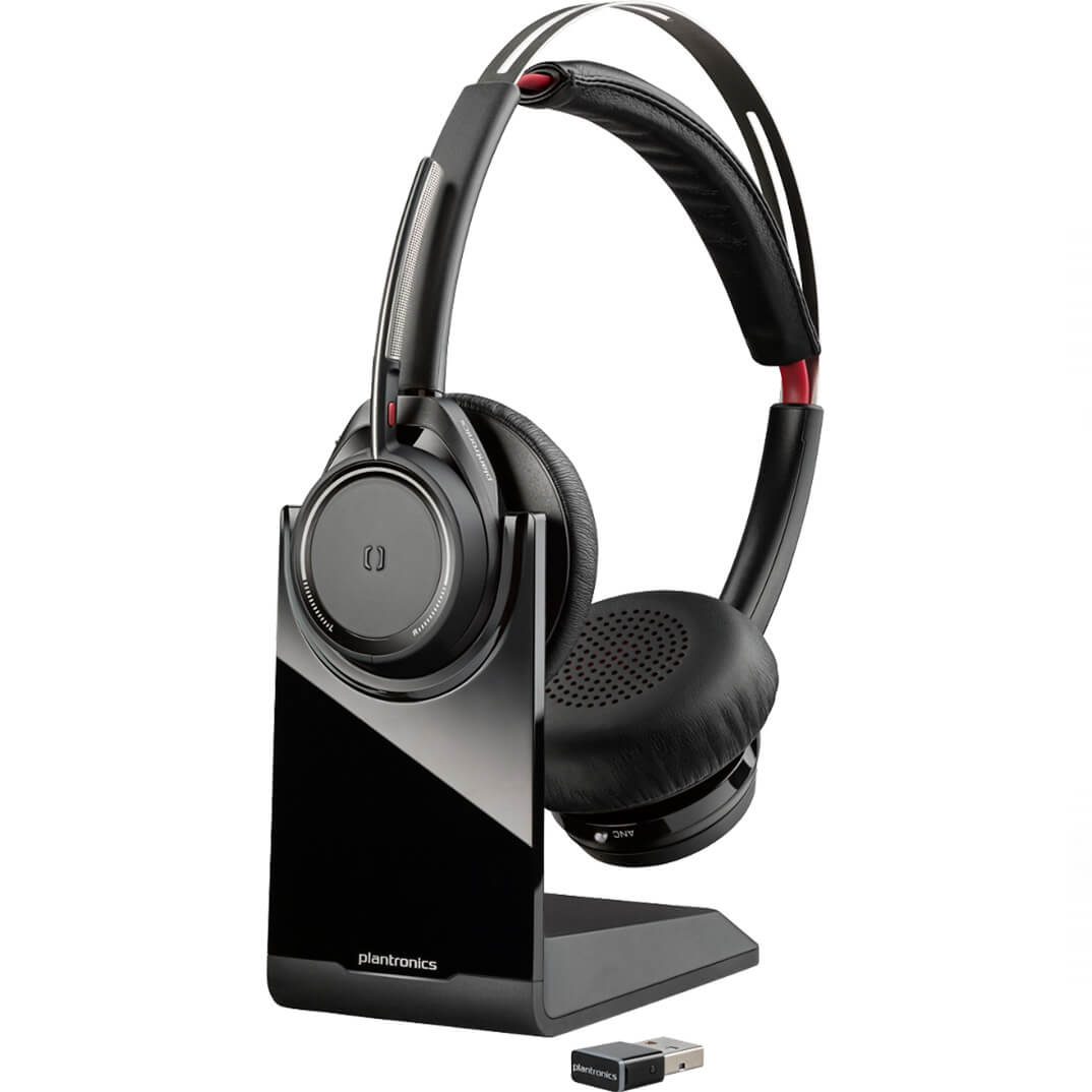 Auricular Sense fil Poly Voyager Focus UC amb base