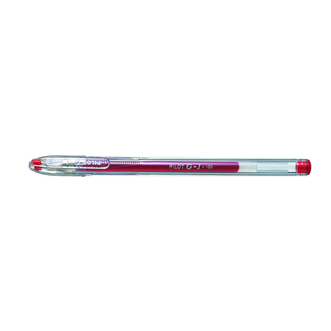 Bolígrafo Pilot G1 rojo