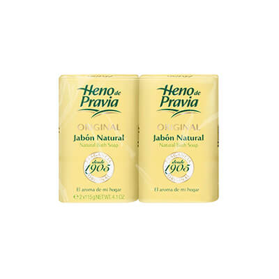 Pack 2 jabón pastilla Heno de Pravia  115g