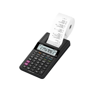 Calculadora impresora Casio HR-8RCE-BK